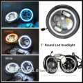 Wholesale Promotion angel eye led work light 7inch led head light for jeep wrangler accessories led headlight